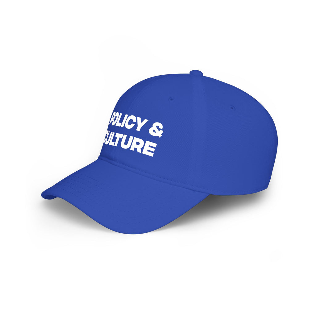 Policy & Culture Low Profile Baseball Cap