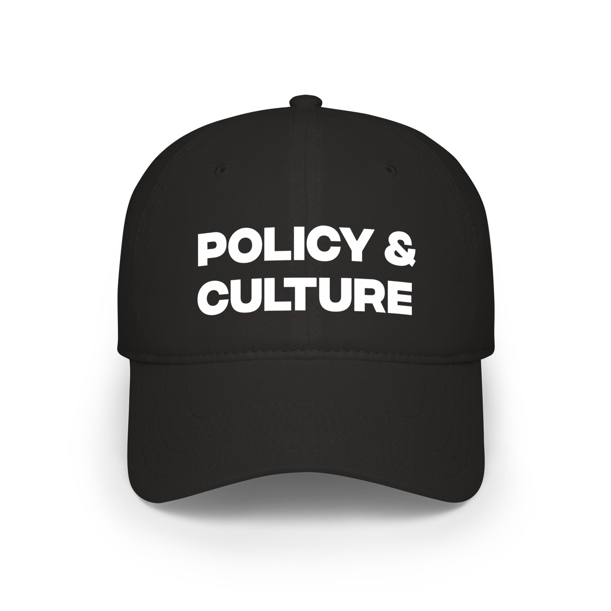 Policy & Culture Low Profile Baseball Cap