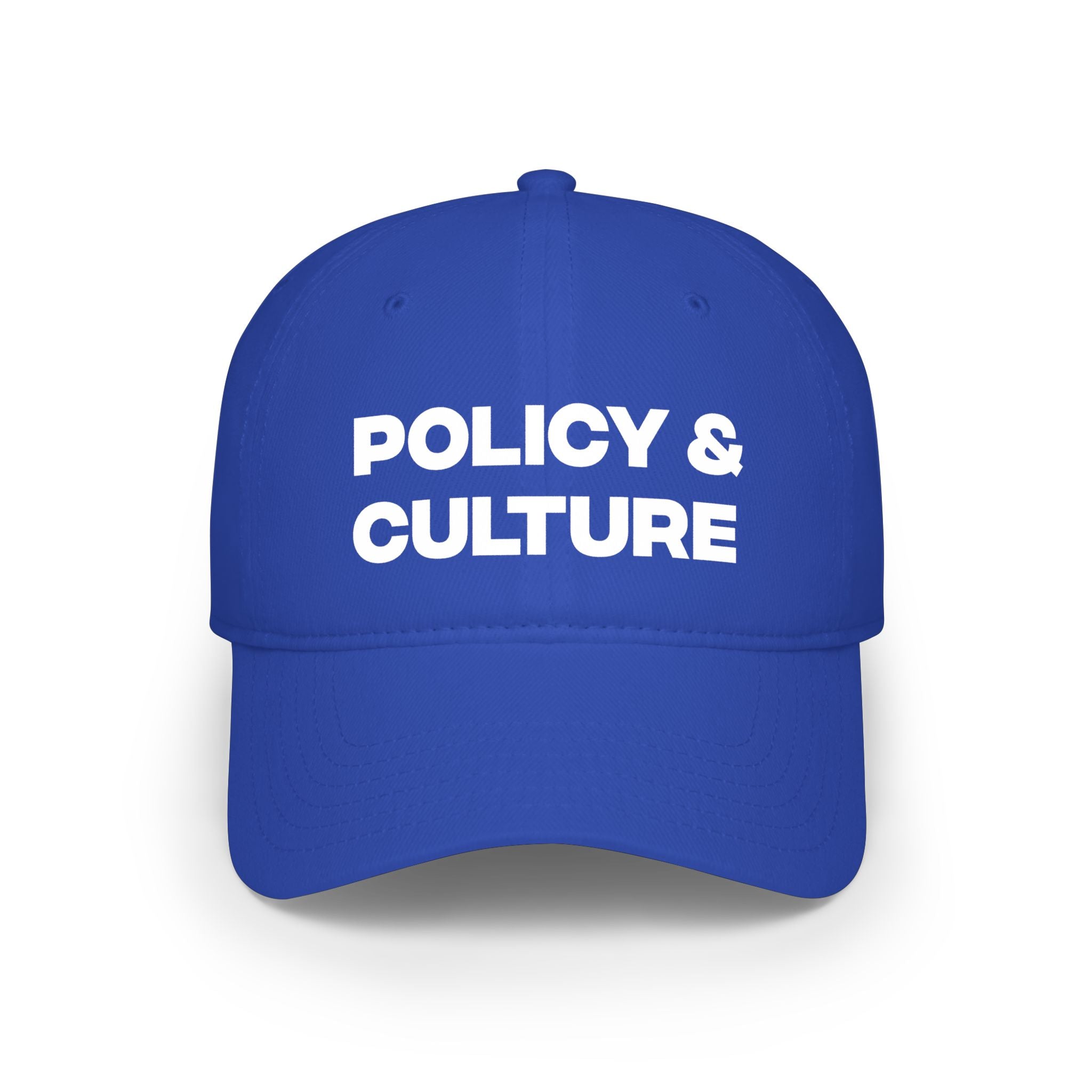Policy & Culture Low Profile Baseball Cap
