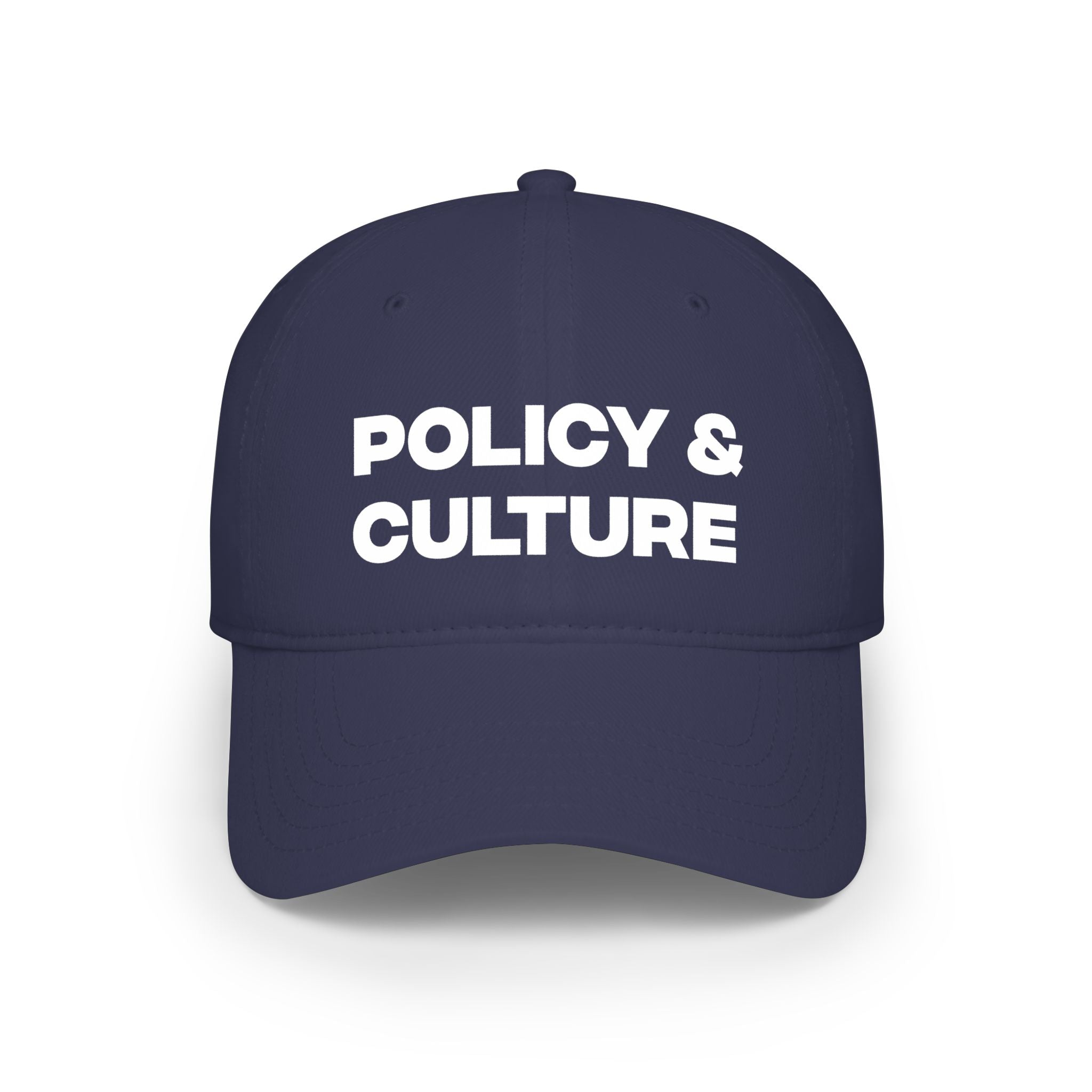 Policy & Culture Low Profile Baseball Cap