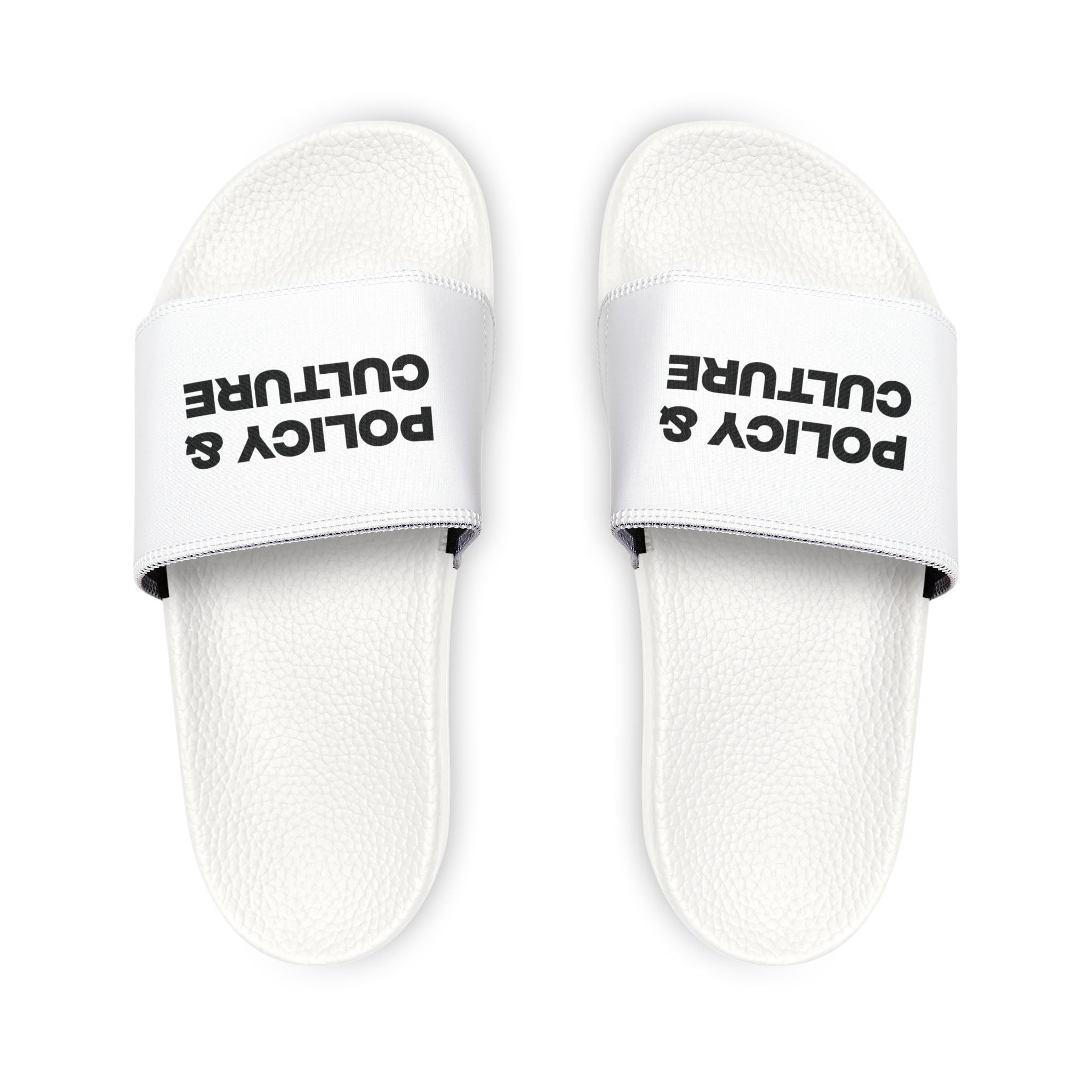 Policy & Culture Youth Slide Sandals
