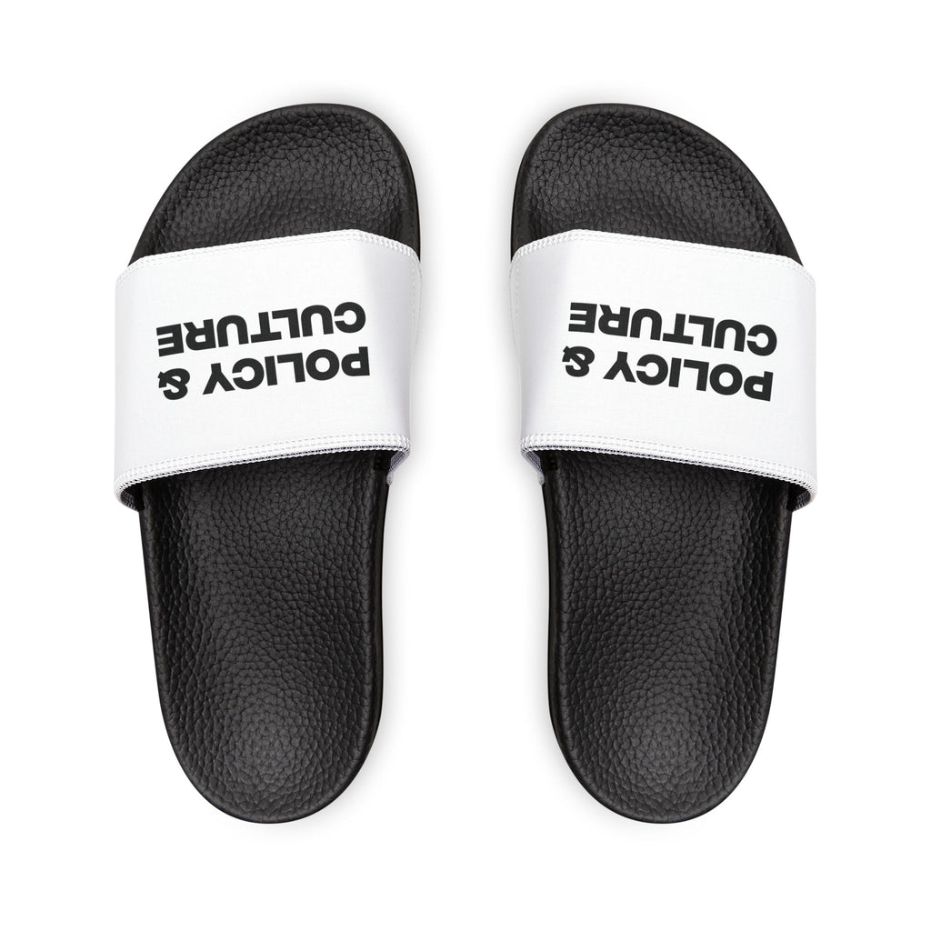 Policy & Culture Youth Slide Sandals